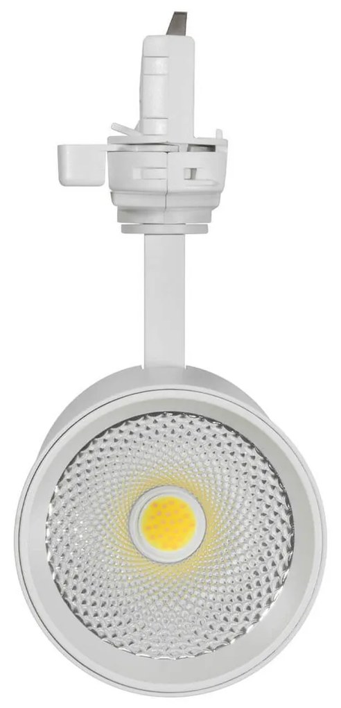 Faro LED 40W Dimmerabile 0-10V per Binario Trifase 38/60° Bianco CCT Colore Bianco Variabile CCT