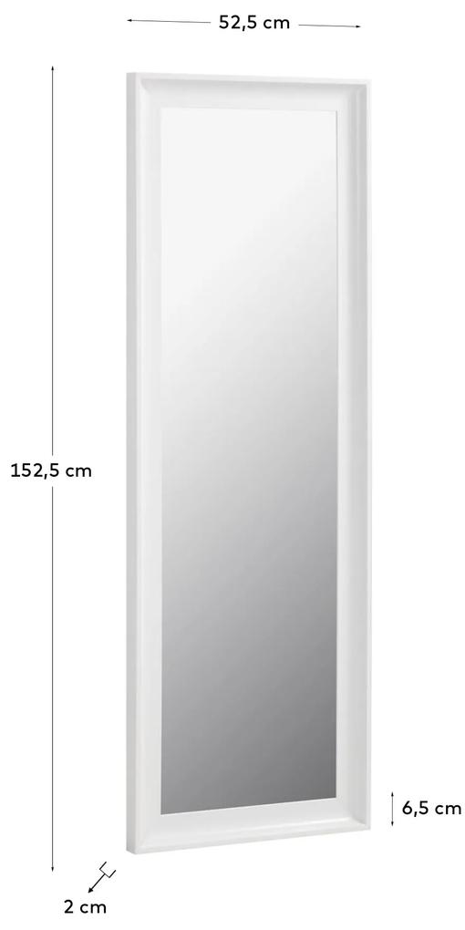 Kave Home - Specchio Romila 52 x 152,5 cm bianco