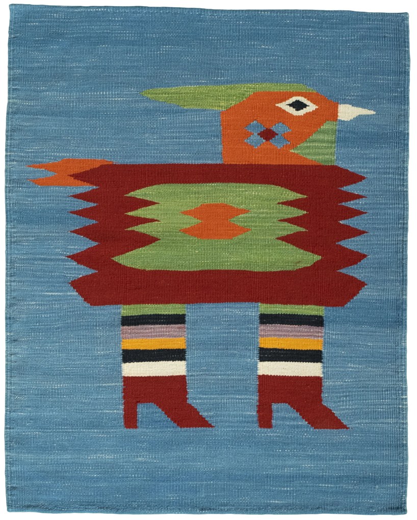 Kilim Tappeto orientale 120 x 90 (Tacchino) Tessuto A Mano