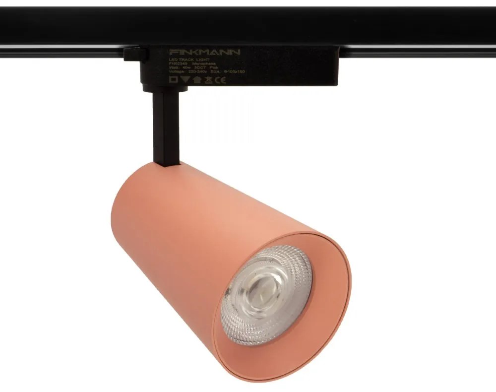 Faro LED 40W Monofase Rosa CRI92 Bianco Variabile 38° - Bridgelux LED Colore Bianco Variabile CCT