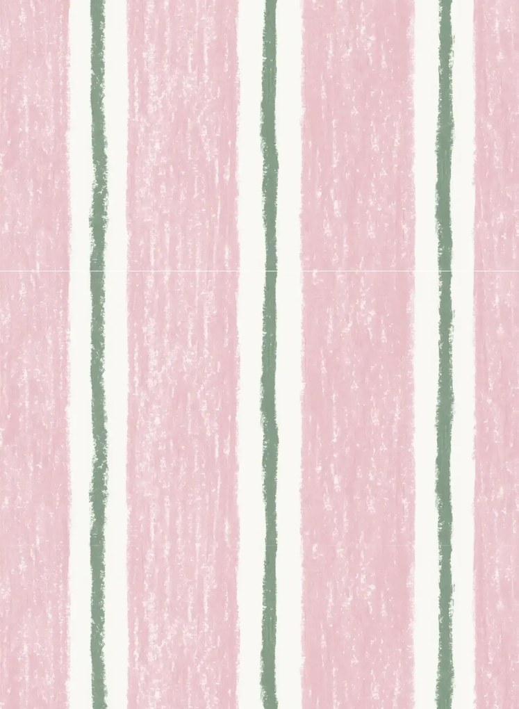 Sandberg Carta da parati Albin - Pink
