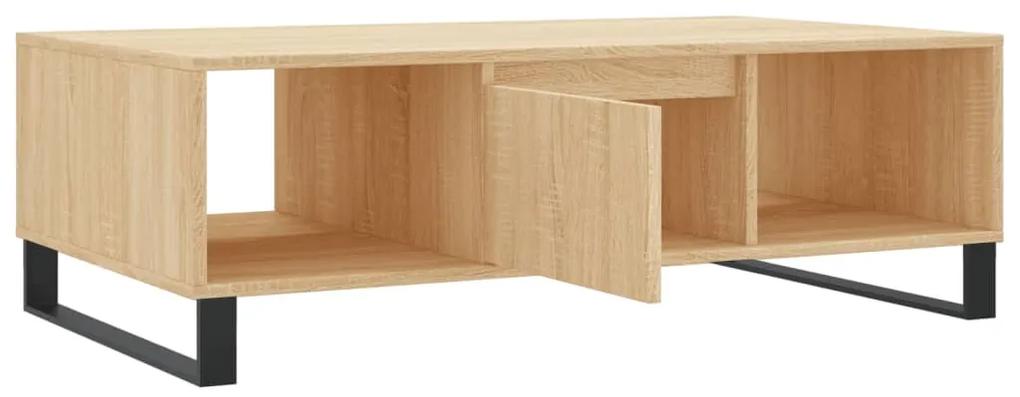 Tavolino da Salotto Rovere Sonoma 104x60x35cm Legno Multistrato