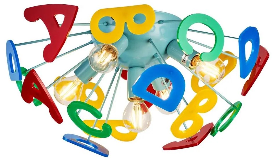 Brilagi - Lampadario a plafone KINDER 5xE14/40W/230V colorato