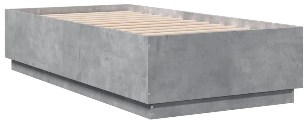 Giroletto grigio cemento 75x190 cm in legno multistrato