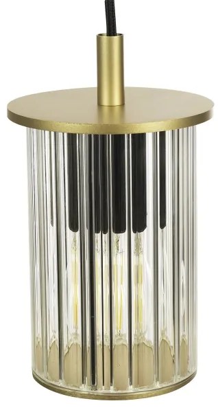 Argon 8755 - Lampadario da esterno a sospensione con filo NORFOLK 1xE27/15W/230V IP44 oro