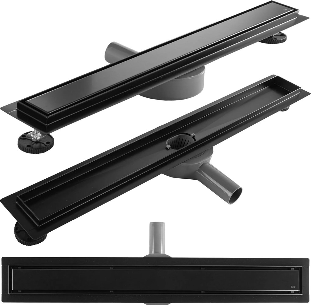 Canalina di scarico Neox Pro Black Matt 90