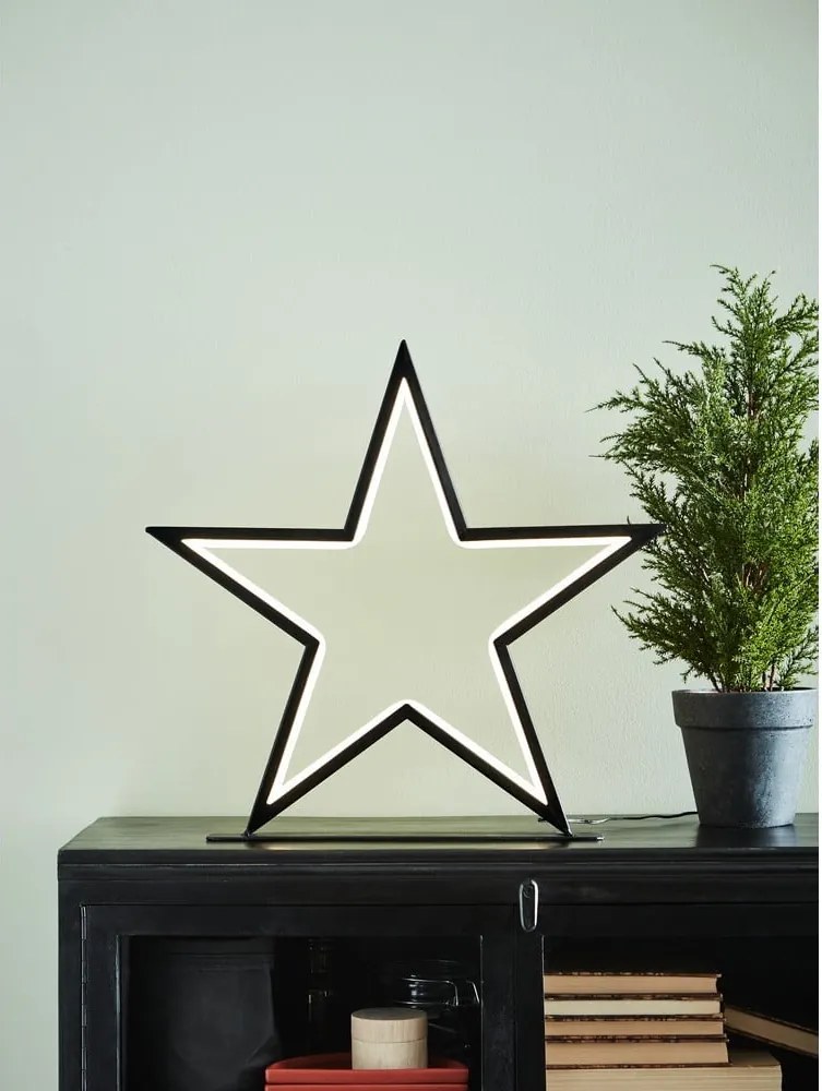 Decorazione luminosa natalizia nera Vega - Markslöjd