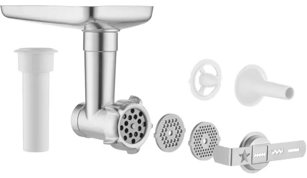 Sencor - Robot da cucina con ciotola in acciaio inox, 1000 W/230 V, bianco