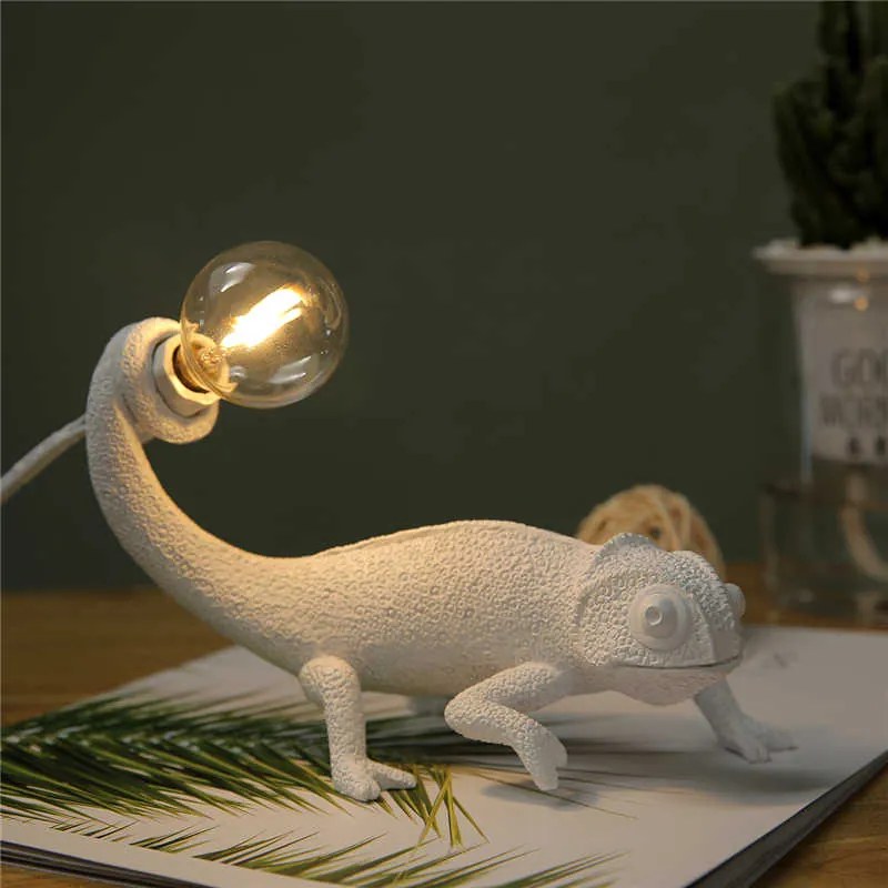 Seletti chameleon lamp still usb