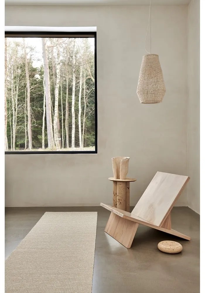 Tappeto da interno/esterno color crema 70x120 cm Emm Vanilla – Pappelina