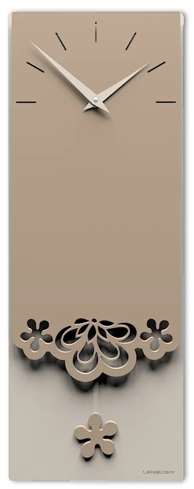 Calleadesign Pendolo da parete Merletto color caffelatte h 59 x 22