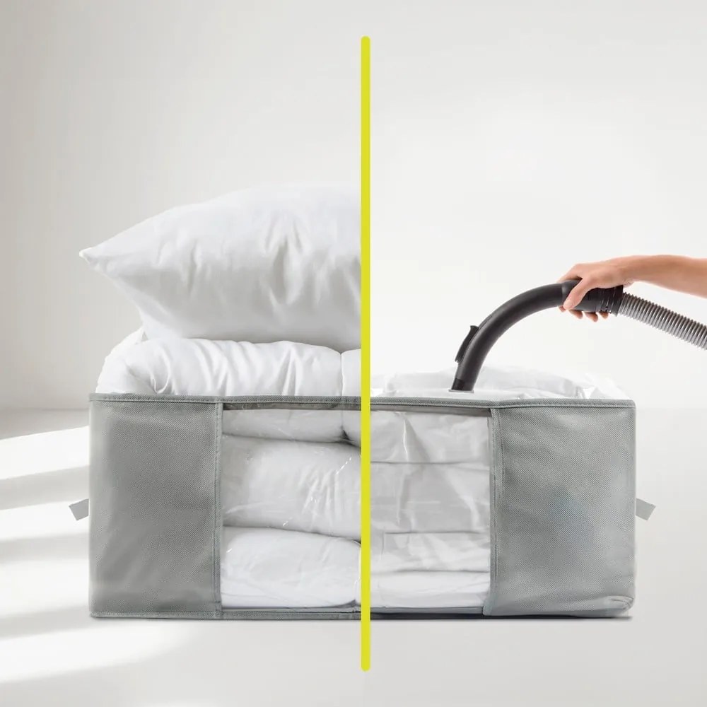Organizer per vestiti sottovuoto in plastica 60x45x25 cm – Homéa