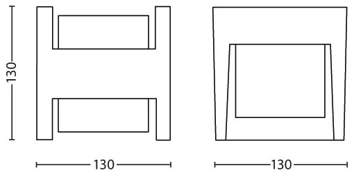 Philips 16459/93/16 - Lampada LED da esterno MYGARDEN ARBOUR LED/4,5W/230V IP44