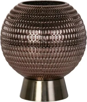 Searchlight EU67008AB - Lampada da tavolo a LED MILA LED/0,6W/3xAAA marrone