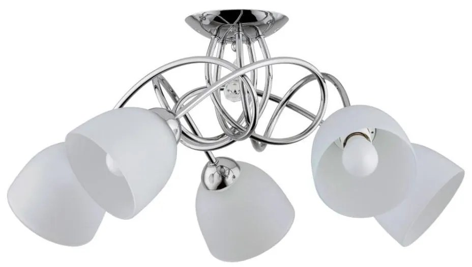 Lampadario a plafone BALENA 5xE27/60W/230V