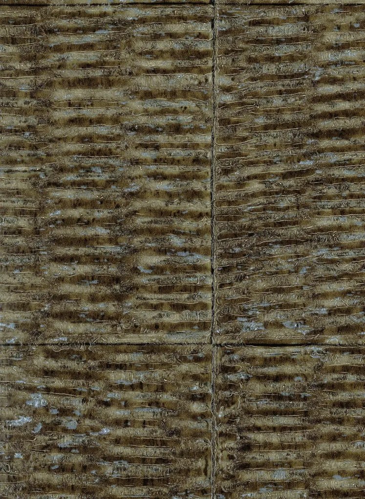 Élitis Carta da parati Mimbre Precioso - Braun/ Blau