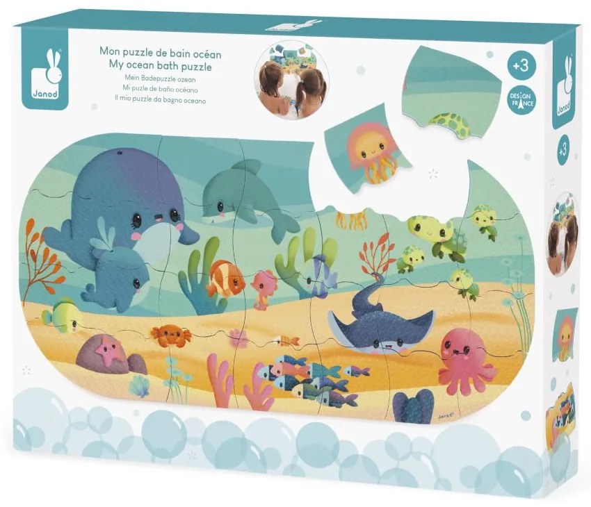 Puzzle - Il mio oceano - Giocattolo da bagno - 28 pz