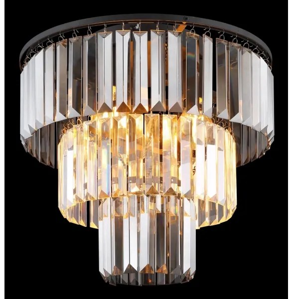 Globo 15695D - Lampadario a plafone NAXIS 3xE27/40W/230V diametro 40 cm nero