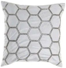 Cuscino DKD Home Decor Velluto Geometrico (45 x 45 cm)