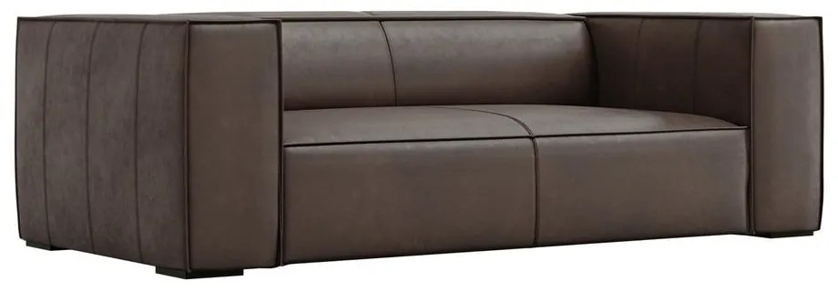 Divano in pelle marrone 212 cm Madame - Windsor &amp; Co Sofas