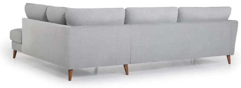 Divano angolare grigio chiaro (angolo destro) Oslo - Scandic