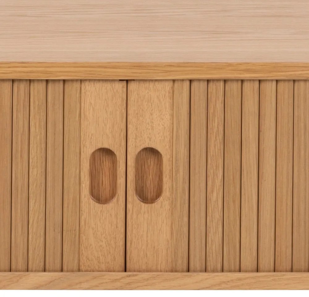 Tavolo TV in rovere naturale 140x45 cm Langley - Actona