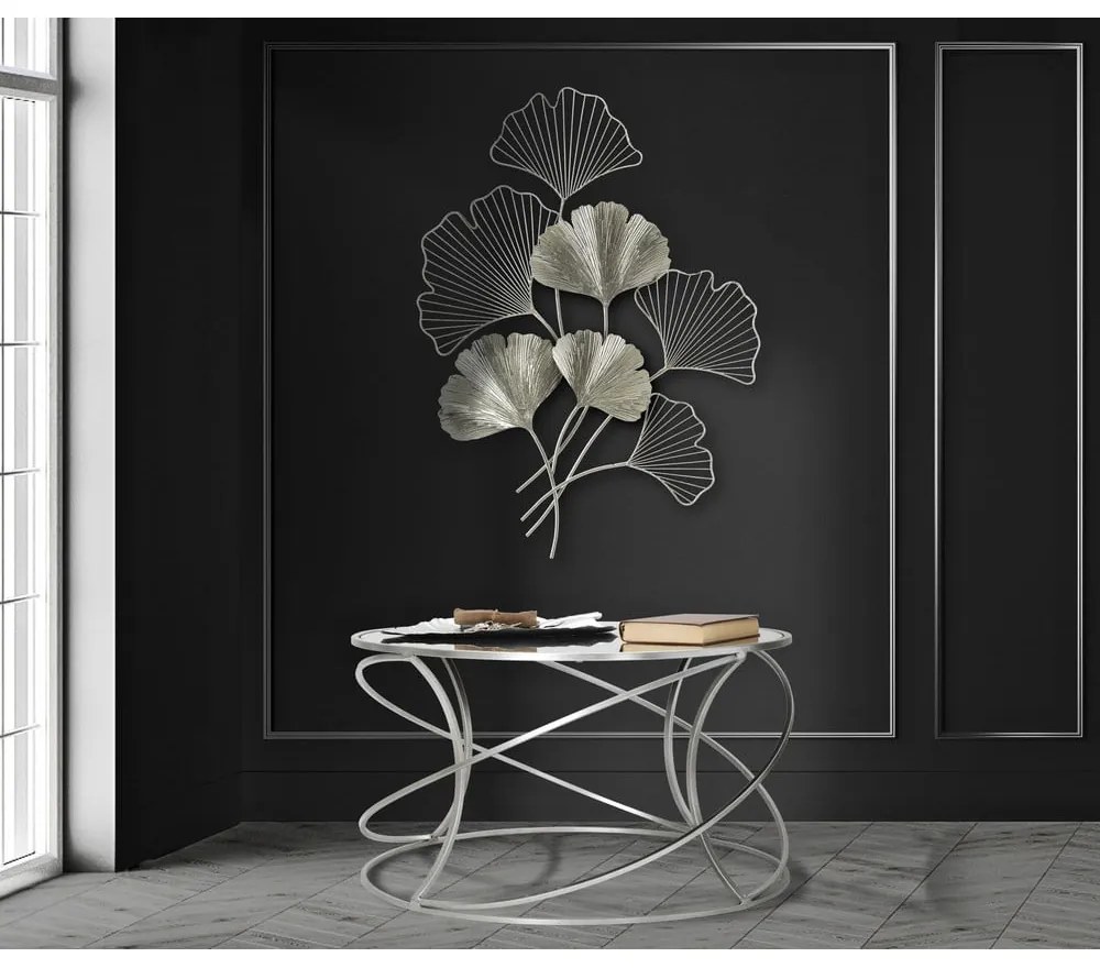 Decorazione da appendere in metallo in argento Mauro Ferretti Argento, 62 x 86 cm Goxy - Mauro Ferretti