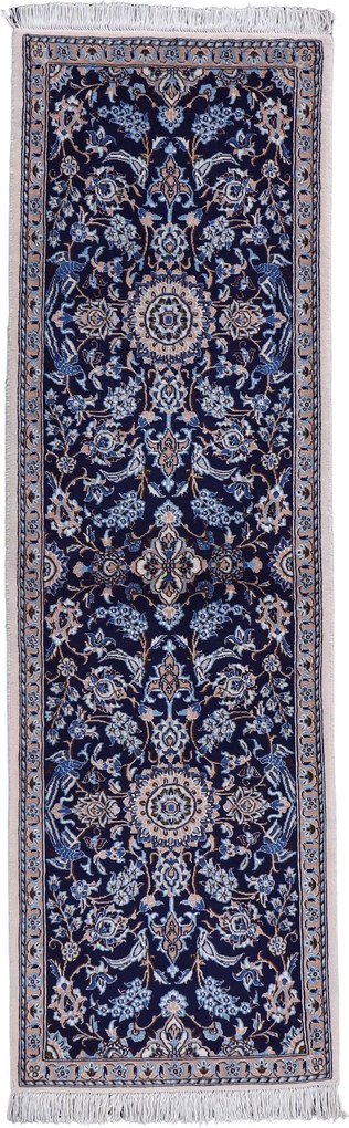 Nain Tappeto persiano 60 x 200 (Iran) Annodato A Mano