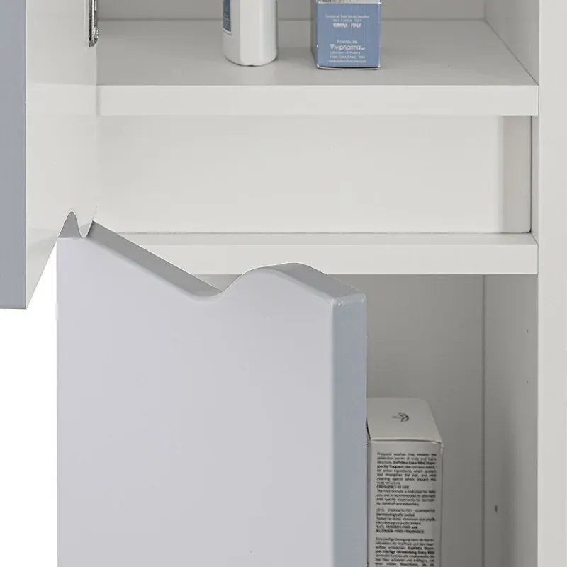 Colonna bagno sospesa 30x150 cm azzurro polvere Minori/Maiori