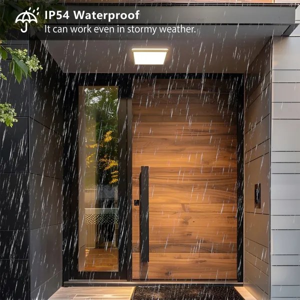 Brilagi - Plafoniera da bagno ULTRA SLIM LED/18W/230V 30x30 cm oro IP54