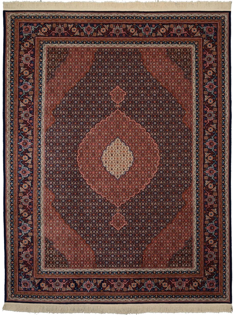 Tabriz Tappeto 260 x 340 Marrone (Cina) Annodato A Mano