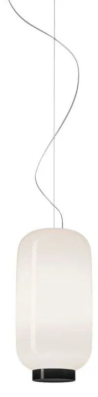 Foscarini - Chouchin 2 Reverse Lampada LED a Sospensione Dimmerabile Bianco/Nero Foscarini