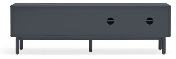 Tavolo TV grigio scuro 180x56 cm Corvo - Teulat