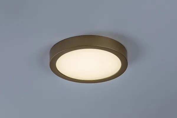 Rabalux 75078 - Plafoniera LED per bagno SHAUN PLUS 24W/230V Ø 22 cm IP44 dorata
