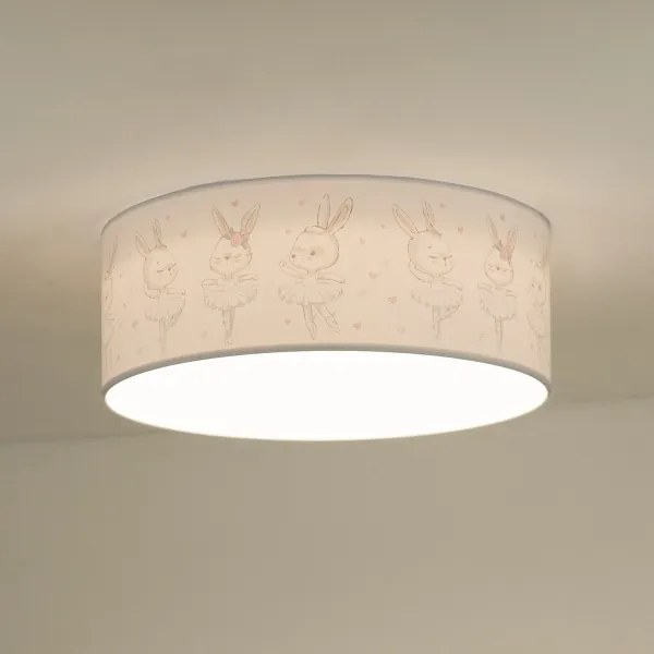 Duolla - Lampada LED da soffitto per bambini CORTINA LED/26W/230V Ø40cm 4000K