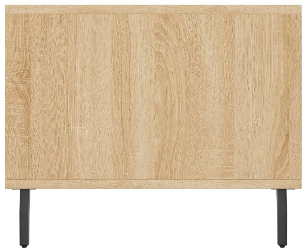 Tavolino da Salotto Rovere Sonoma 90x50x40 cm Legno Multistrato