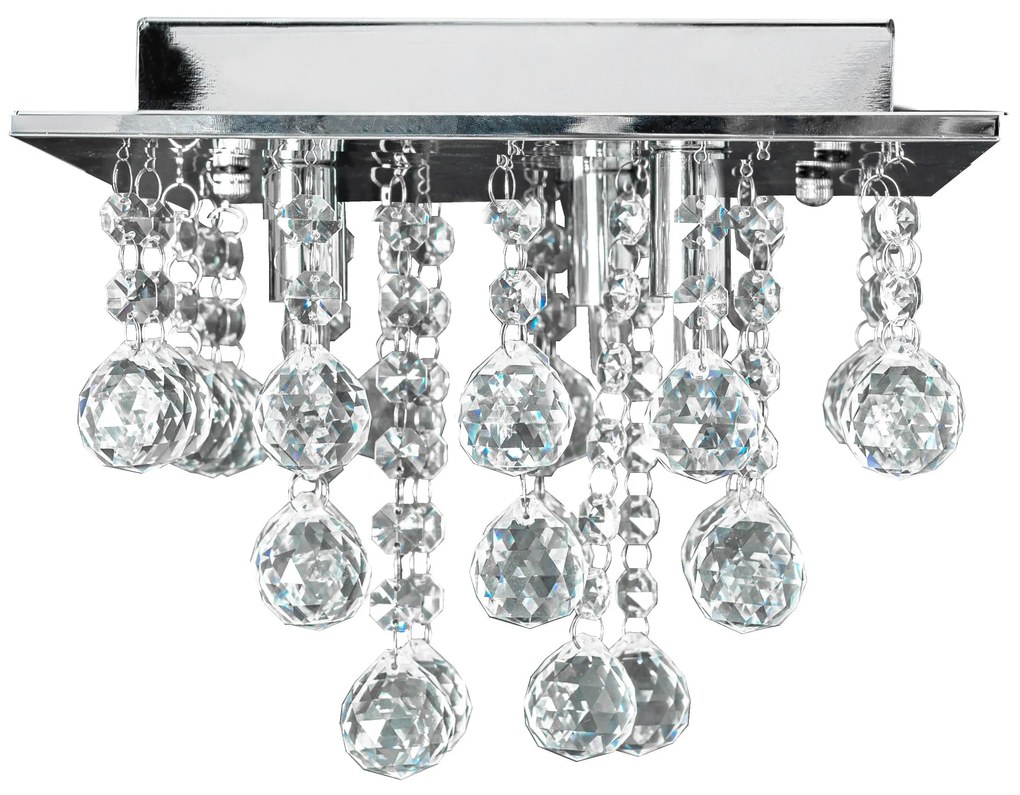 Lampada Di Cristallo Da Soffitto Plafoniere APP404-4C