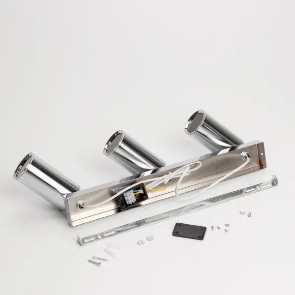 Brilagi - Luce Spot da bagno SELE 3xGU10/30W/230V IP44 cromo lucido