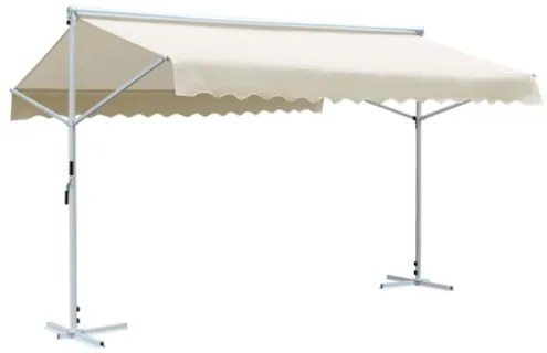 Tenda da Sole a Gazebo 4x3 m Crema