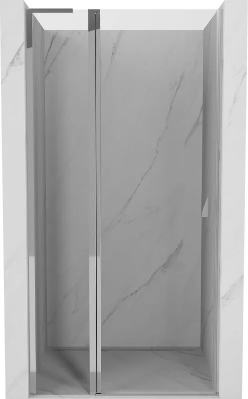 Mexen Mist L porta doccia battente 100 cm, trasparente, cromo - 8A4L-100-000-01-00