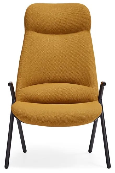 Poltrona gialla , altezza 114 cm Dins - Teulat