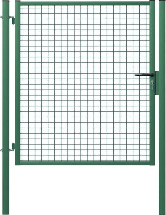 Cancelletto FERRO BULLONI Garden in acciaio verde H 175 x L 100 cm