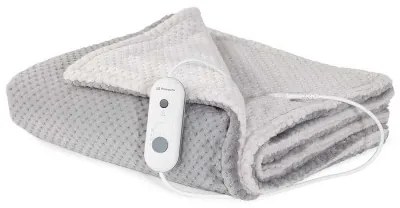 Coperta Elettrica Orbegozo MAH 2050 Bianco Bianco/Grigio Microfibra