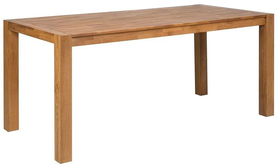 Tavolo da pranzo legno chiaro 150 x 90 cm NATURA Beliani