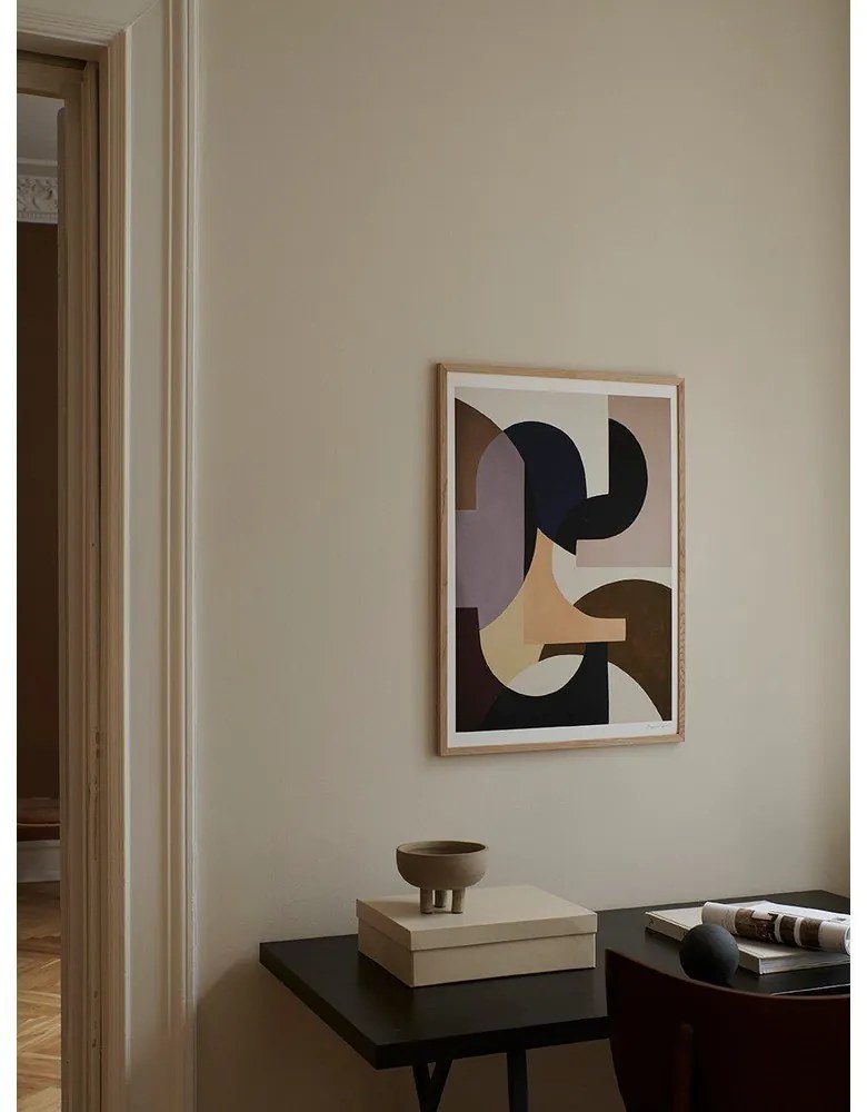 Poster 50x70 cm Rosa – Berit Mogensen Lopez – The Poster Club