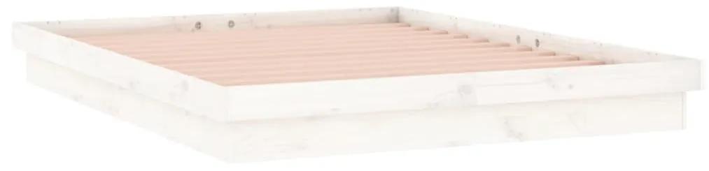 Giroletto con led bianco 120x200 cm in legno massello