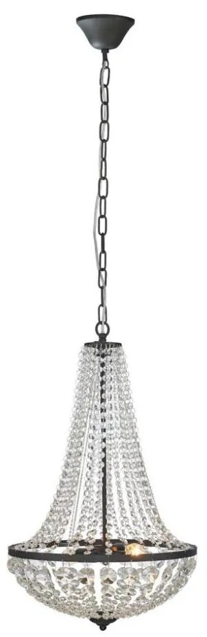 Markslöjd 107027 - Lampadario di cristallo su catena GRÄNSÖ 2xE14/40W/230V