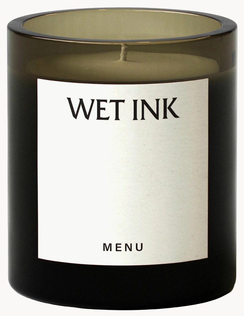 Candela profumata Olfacte Wet Ink (menta, pompelmo e cannabis)