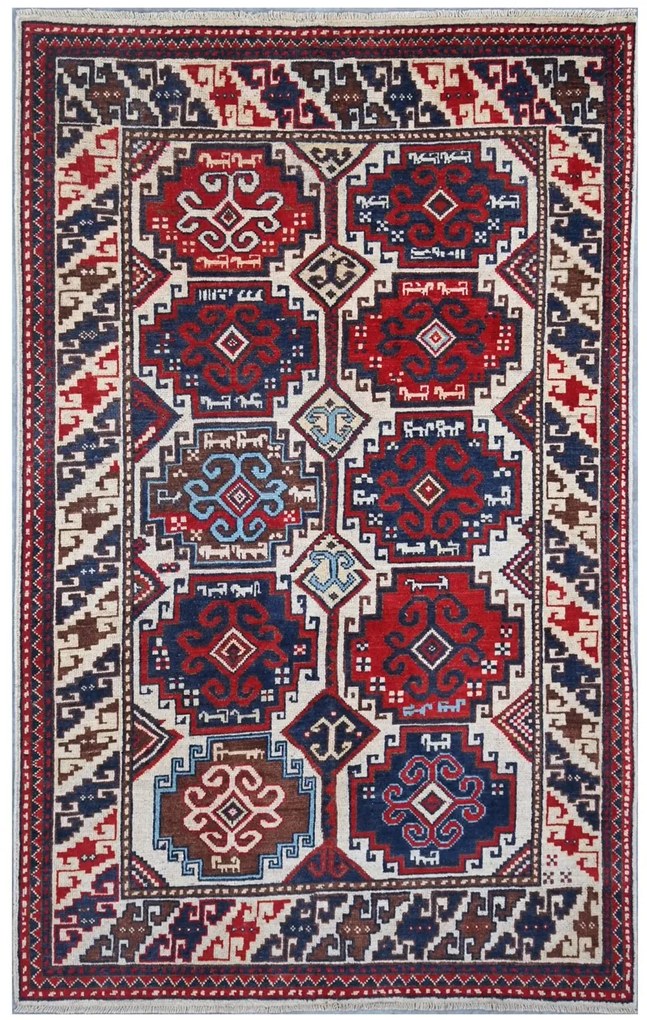Kazak Tappeto orientale 200 x 120 (Pakistan) Annodato A Mano