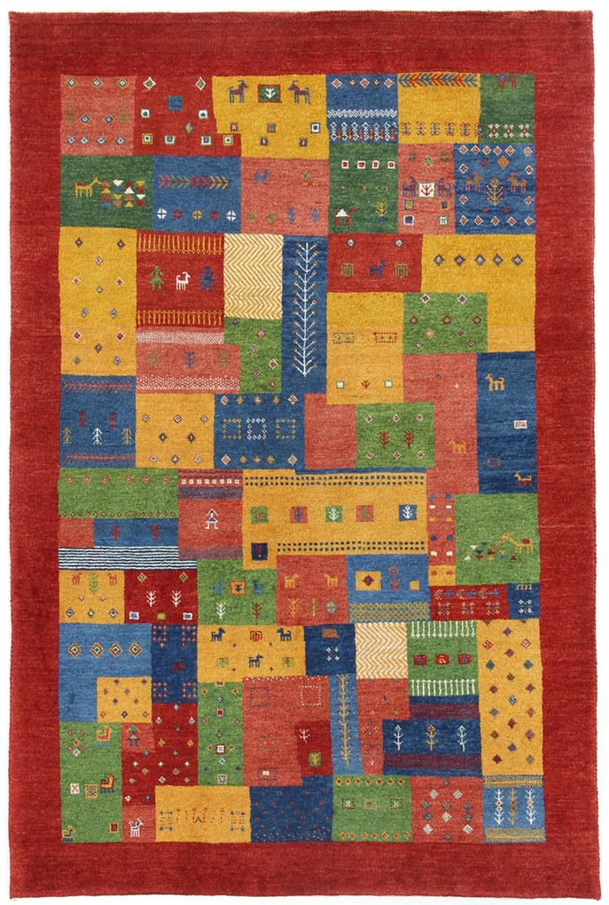 Rizbaft Tappeto 150x100 (Iran) Annodato A Mano